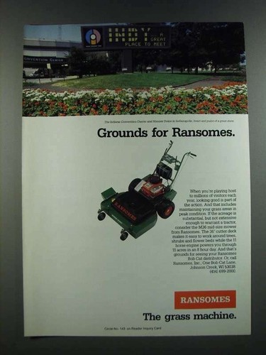 1986 ransomes m36 mower - m36,